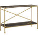 Flying Gold 48 inch Natural and Gold Console Table