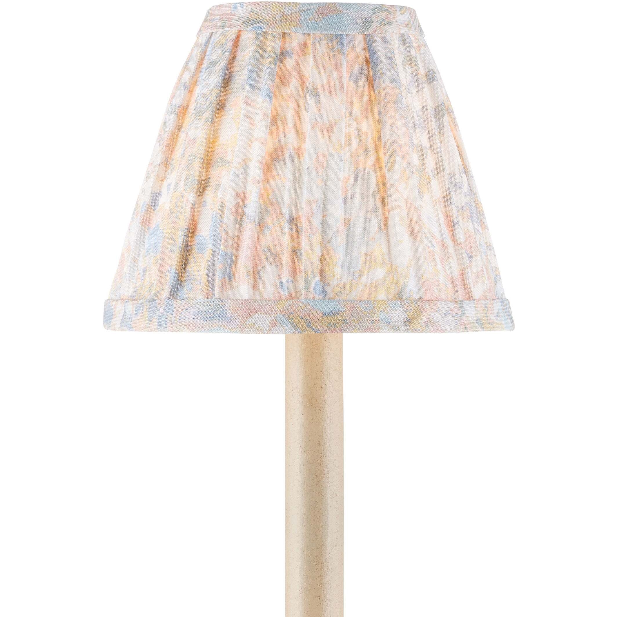 Wildflower Pastel Blue/Pastel Pink/Ivory Tapered Chandelier Shade
