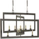 Middleton 11 Light 54 inch Bronze Gold Chandelier Ceiling Light