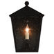 Bening 1 Light 14.75 inch Midnight Outdoor Wall Sconce, Small