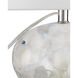 Odette 13 inch 60 watt Clear Table Lamp Portable Light
