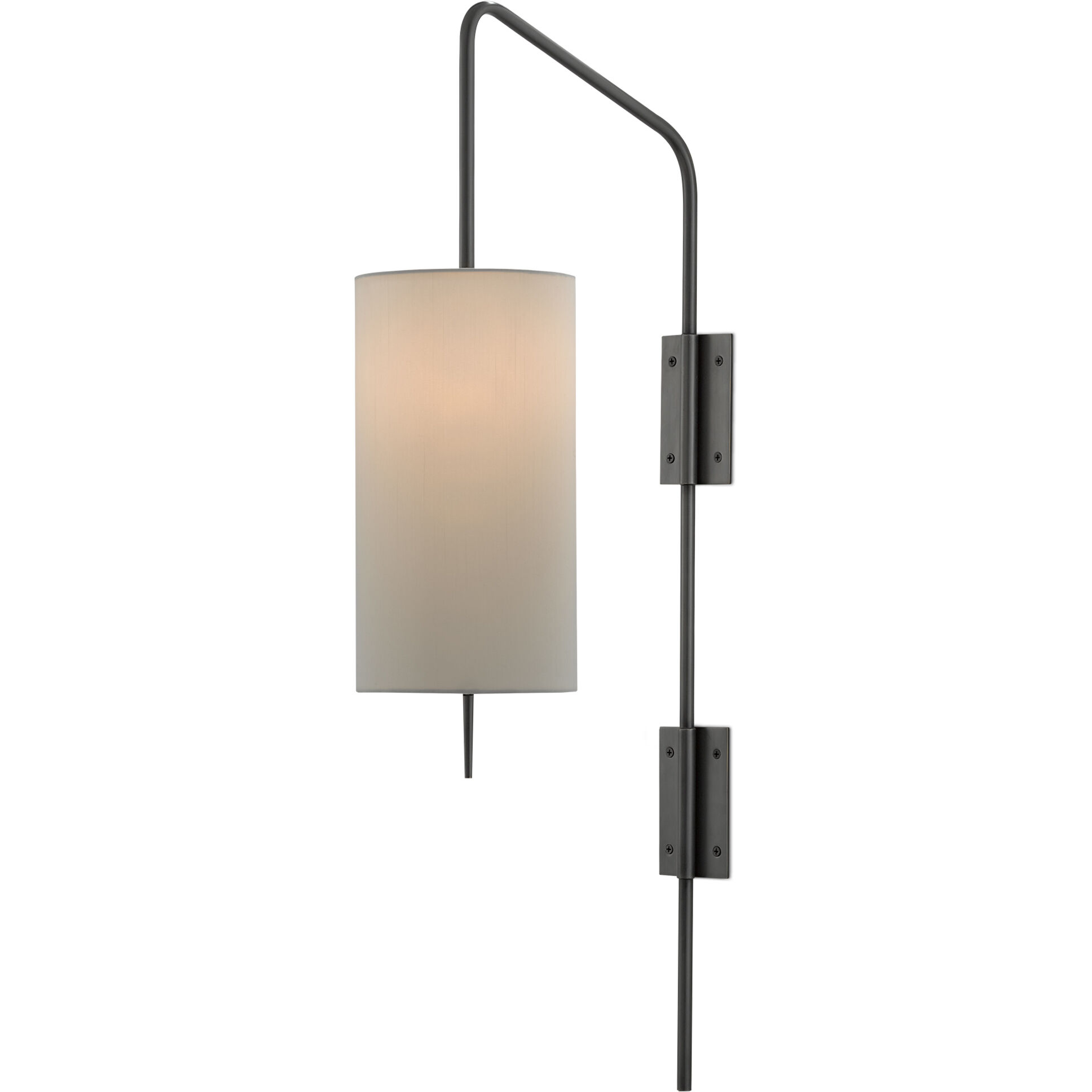 Tamsin 15 inch 60 watt Oil Rubbed Bronze Swing Arm Wall Lamp Wall Light, Portable, Plug-in