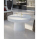 Harlow 32 inch White Cocktail Table