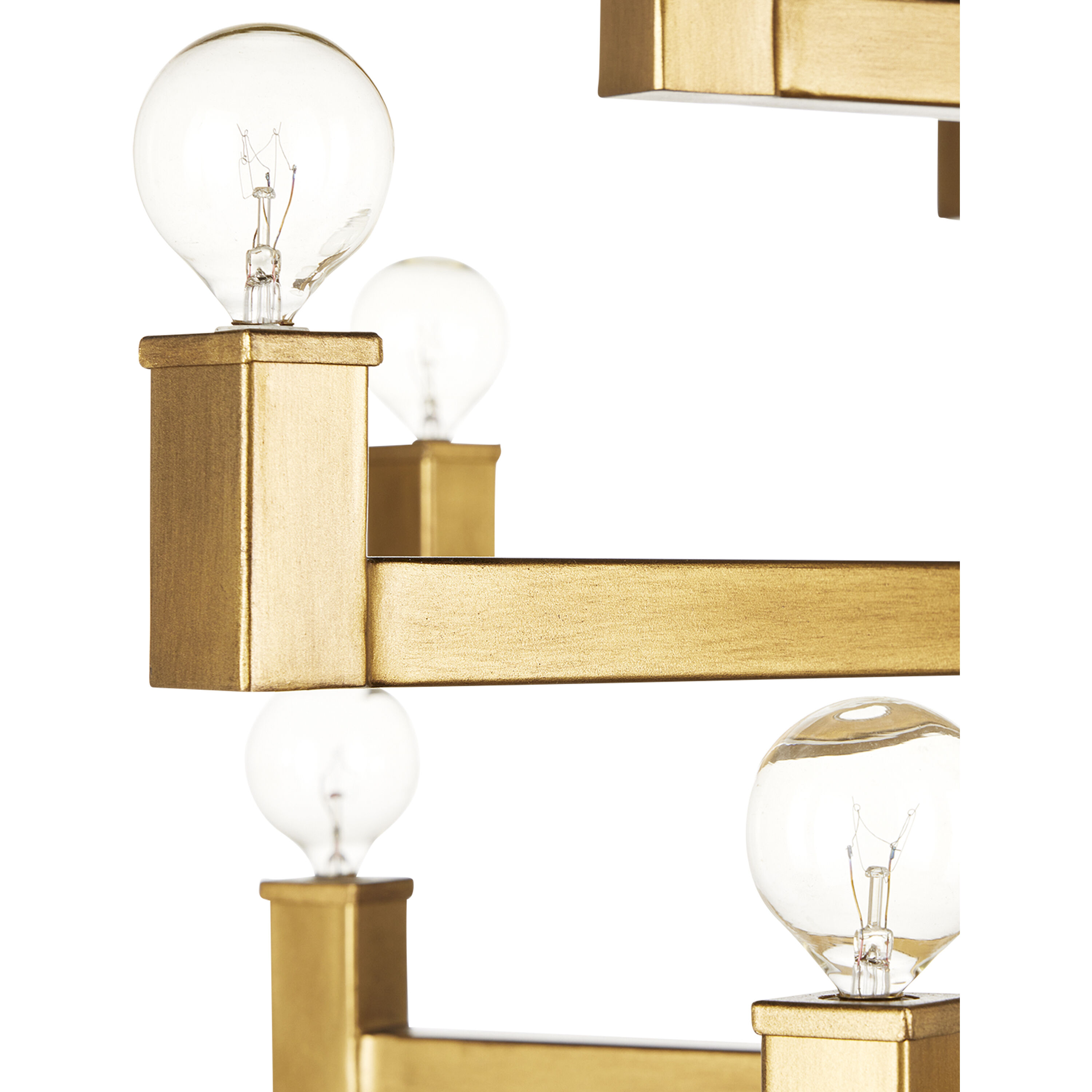 Andre 28 Light 32.5 inch Brass Chandelier Ceiling Light, Medium