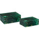 Interstellar 9.75 inch Dark Green Boxes, Set of 2