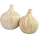 Garlic Bulb 6.75 X 5.5 inch Sculpture, Small
