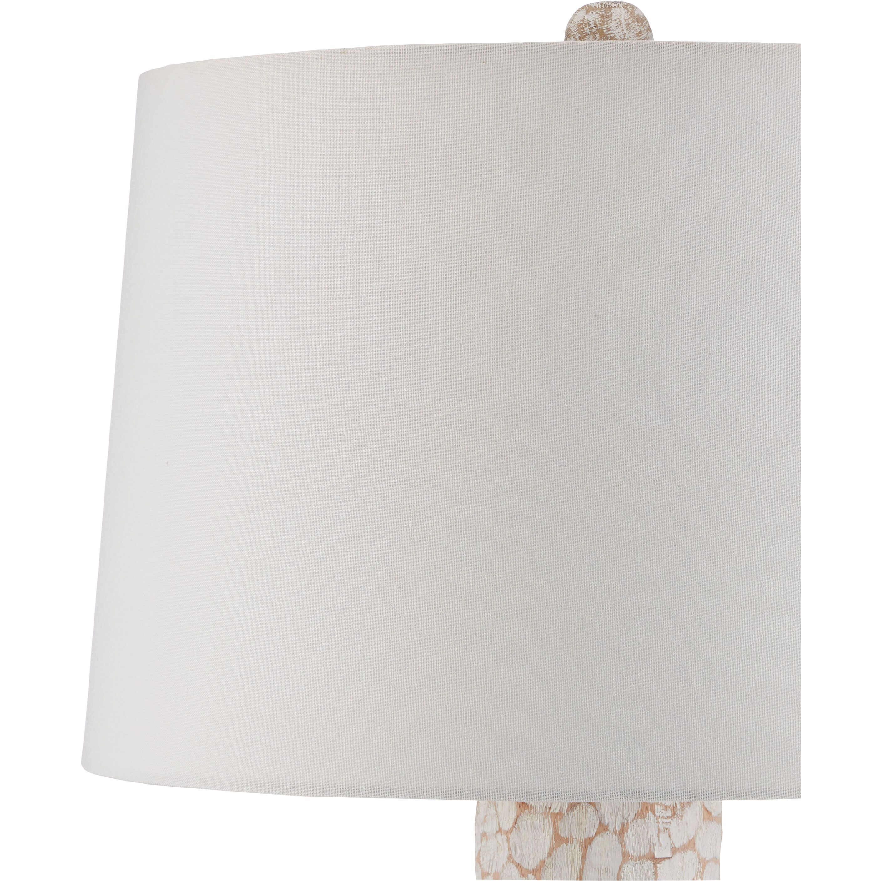 Edwell 41.5 inch 150 watt Whitewash Table Lamp Portable Light