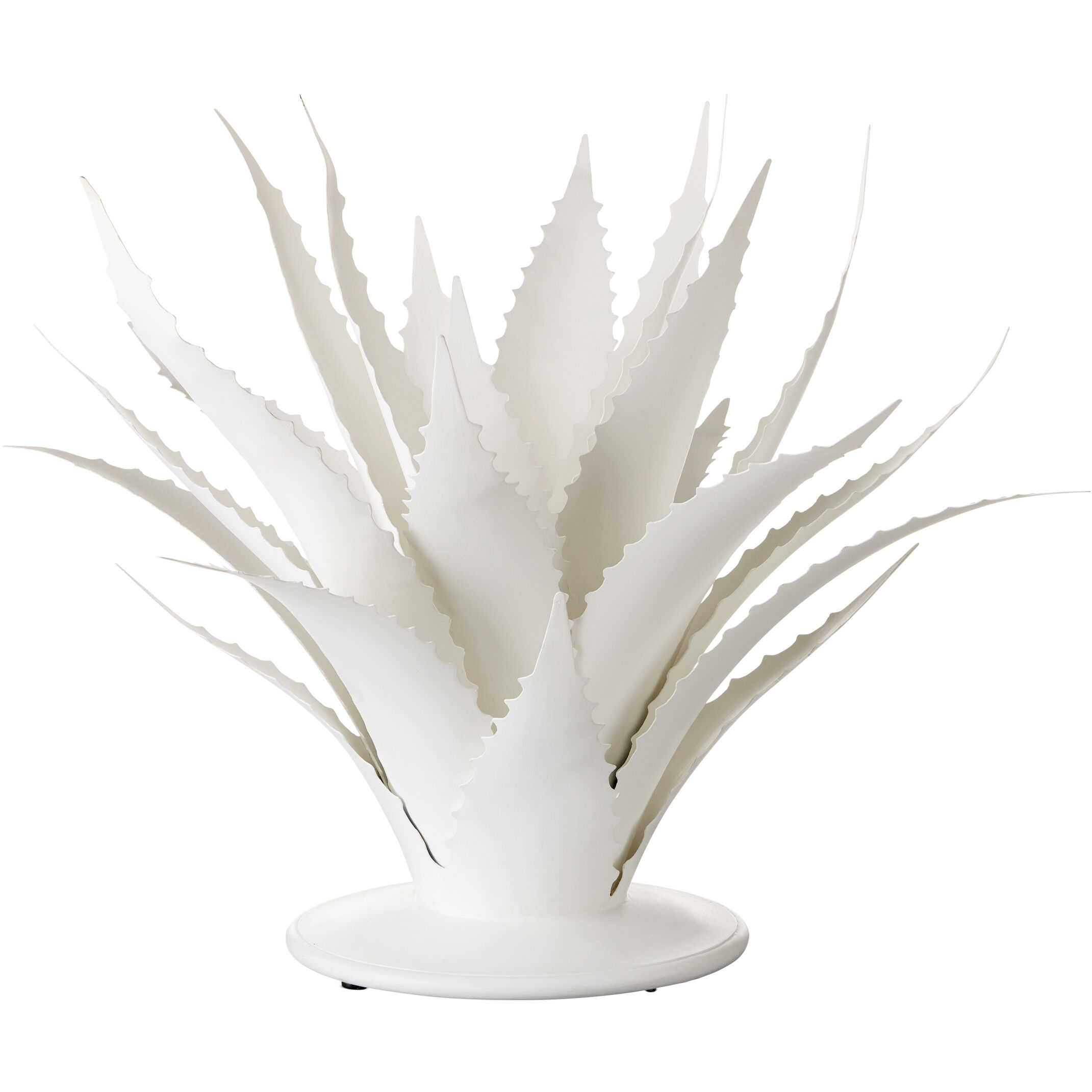 Agave Gesso White Objet, Marjorie Skouras Collection