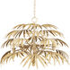 Calliope 5 Light 32 inch Coco Cream Chandelier Ceiling Light