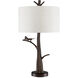 Grasshopper 31 inch 150 watt Bronze Table Lamp Portable Light
