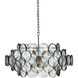 Galahad 8 Light 33.5 inch Bronze Chandelier Ceiling Light, Small
