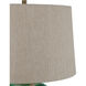 Blarney 31 inch 150.00 watt Green Table Lamp Portable Light