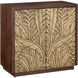 Jardin Walnut/Antique Brass Cabinet