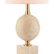Adorno 32.25 inch 150 watt Natural/Beige/Antique Brass Table Lamp Portable Light