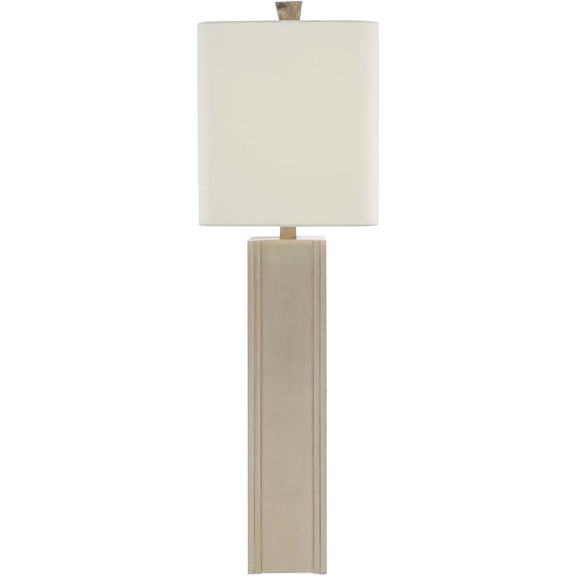 Calloway 33 inch 150 watt Light Mica/Silver Leaf Table Lamp Portable Light