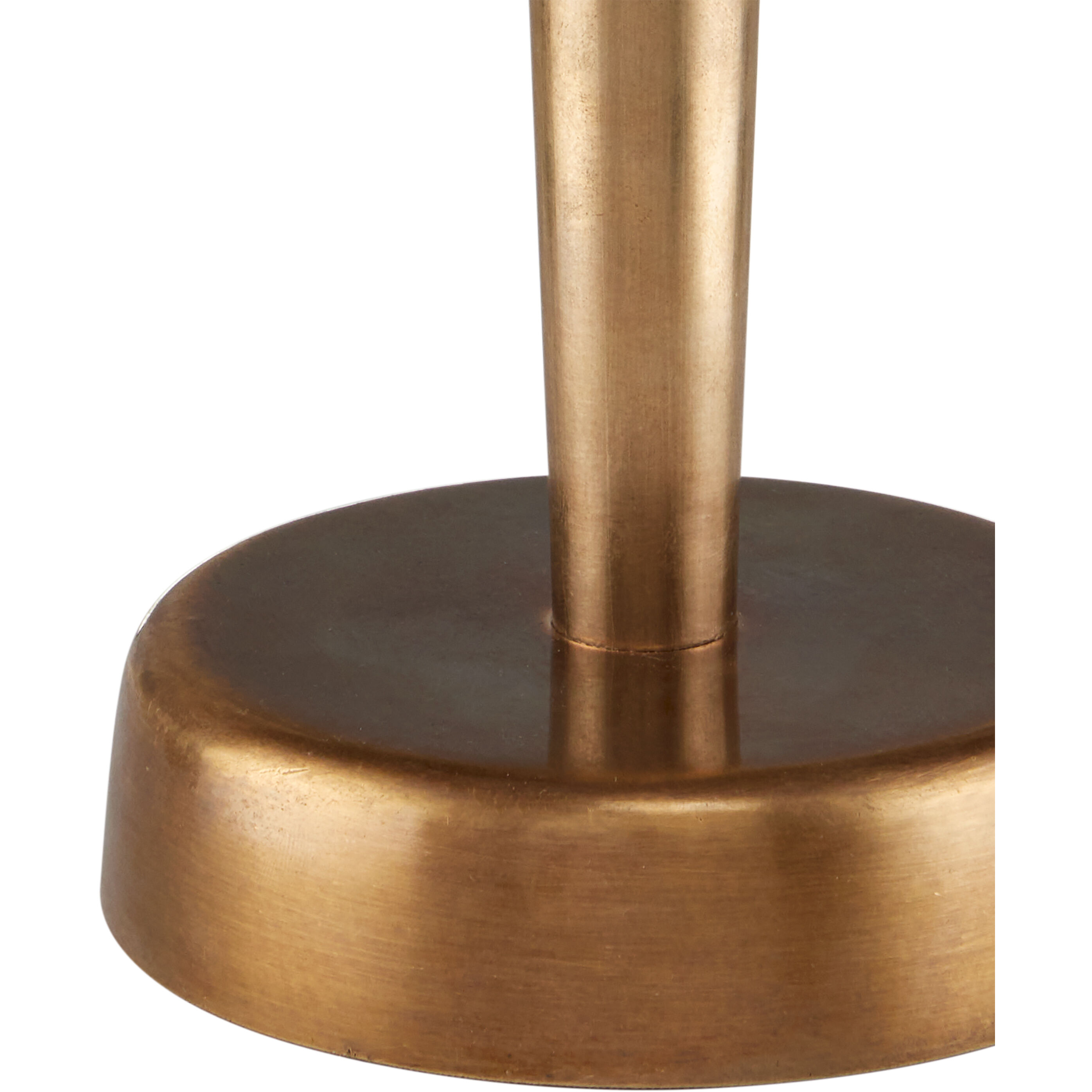 Gatsby 14.5 inch 9 watt Antique Brass/Frosted Table Lamp Portable Light