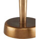 Gatsby 14.5 inch 9 watt Antique Brass/Frosted Table Lamp Portable Light