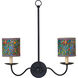 Marble Multicolor 5 inch Drum Chandelier Shade