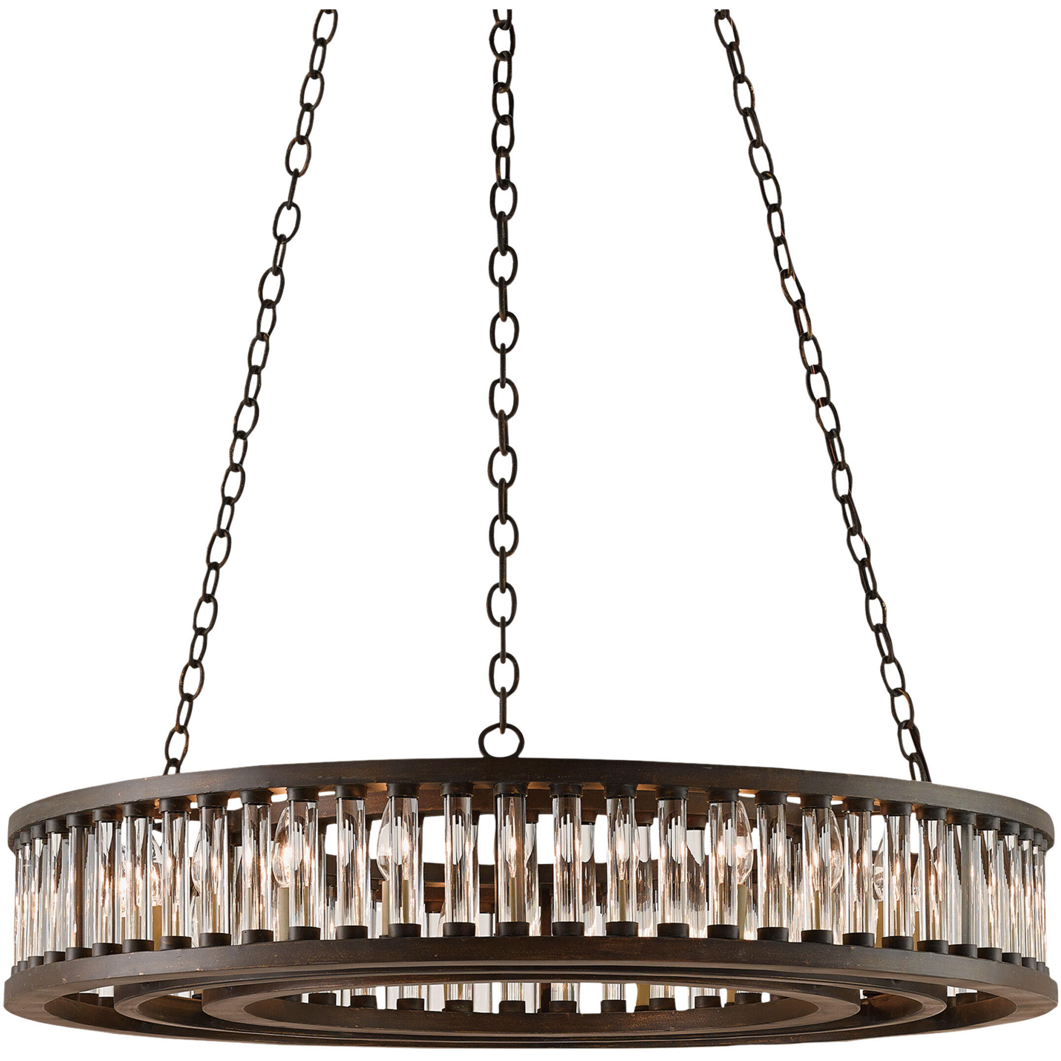 Elixir 24 Light 40 inch Bronze Verdigris Chandelier Ceiling Light