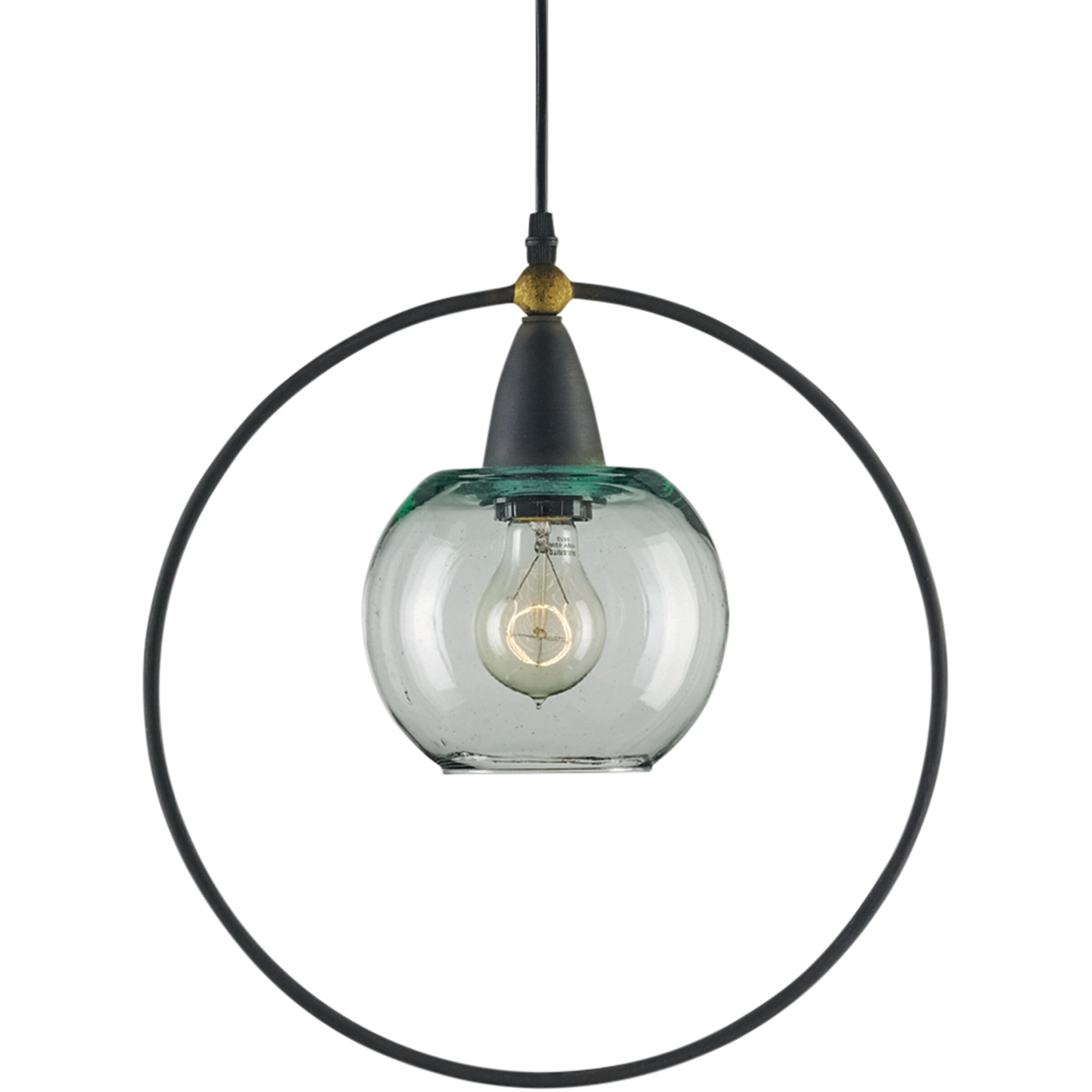 Moorsgate 1 Light 14 inch Blacksmith/Old Brass Pendant Ceiling Light
