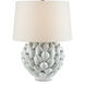 Cynara 25 inch 150 watt Antique White Table Lamp Portable Light