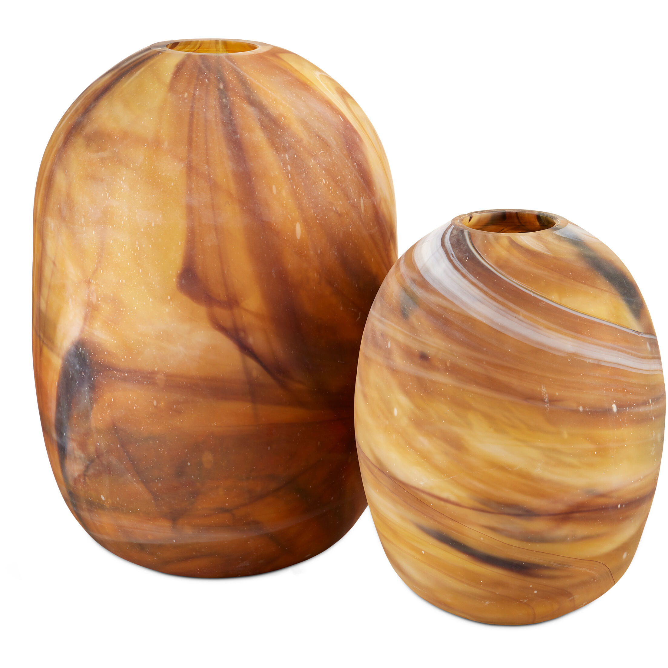 Desert Storm 20 X 13.75 inch Vases, Set of 2