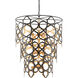 Mauresque 9 Light 36.5 inch Bronze Gold/Contemporary Gold Leaf Chandelier Ceiling Light