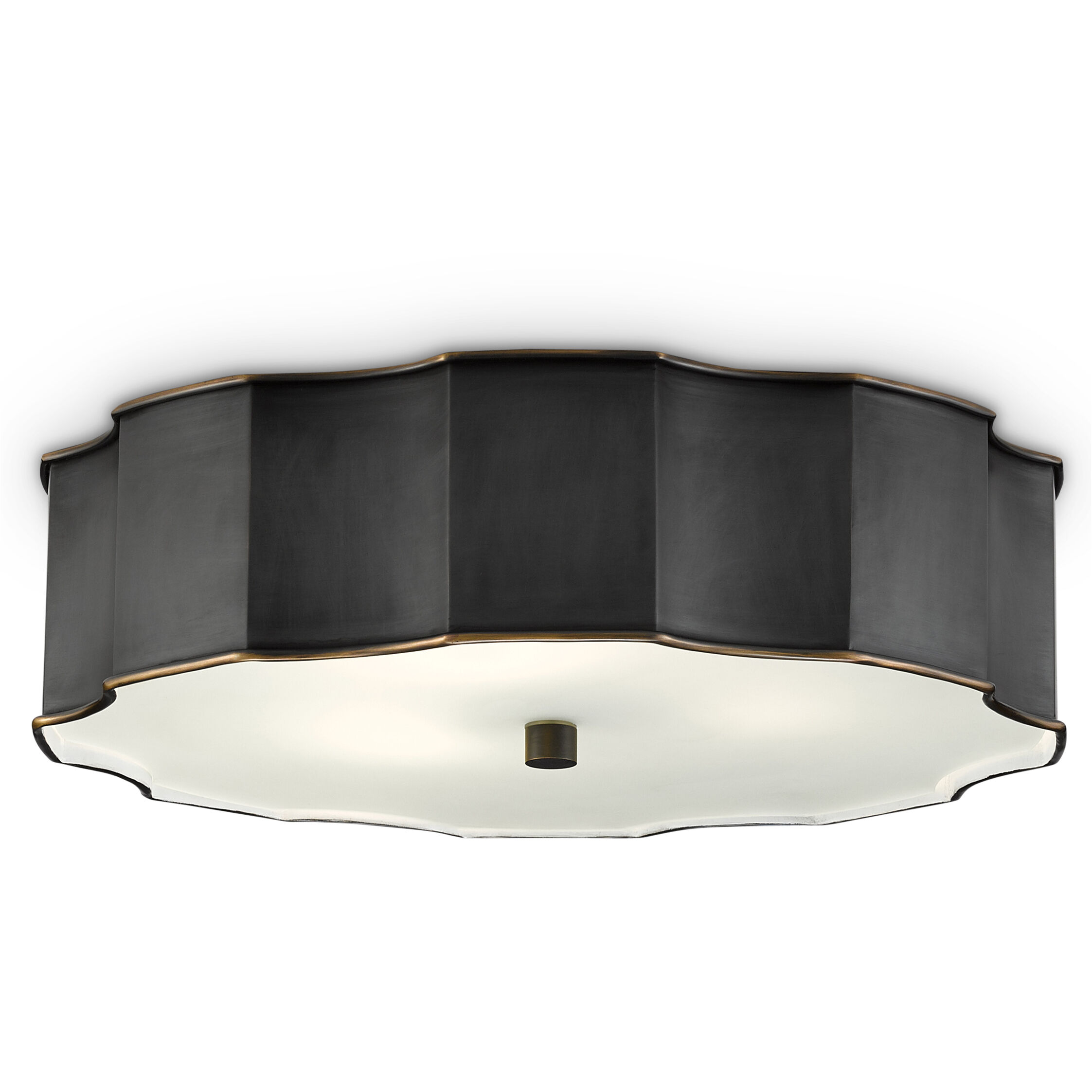 Wexford 3 Light 19.5 inch Oil Rubbed Bronze Flush Mount Ceiling Light
