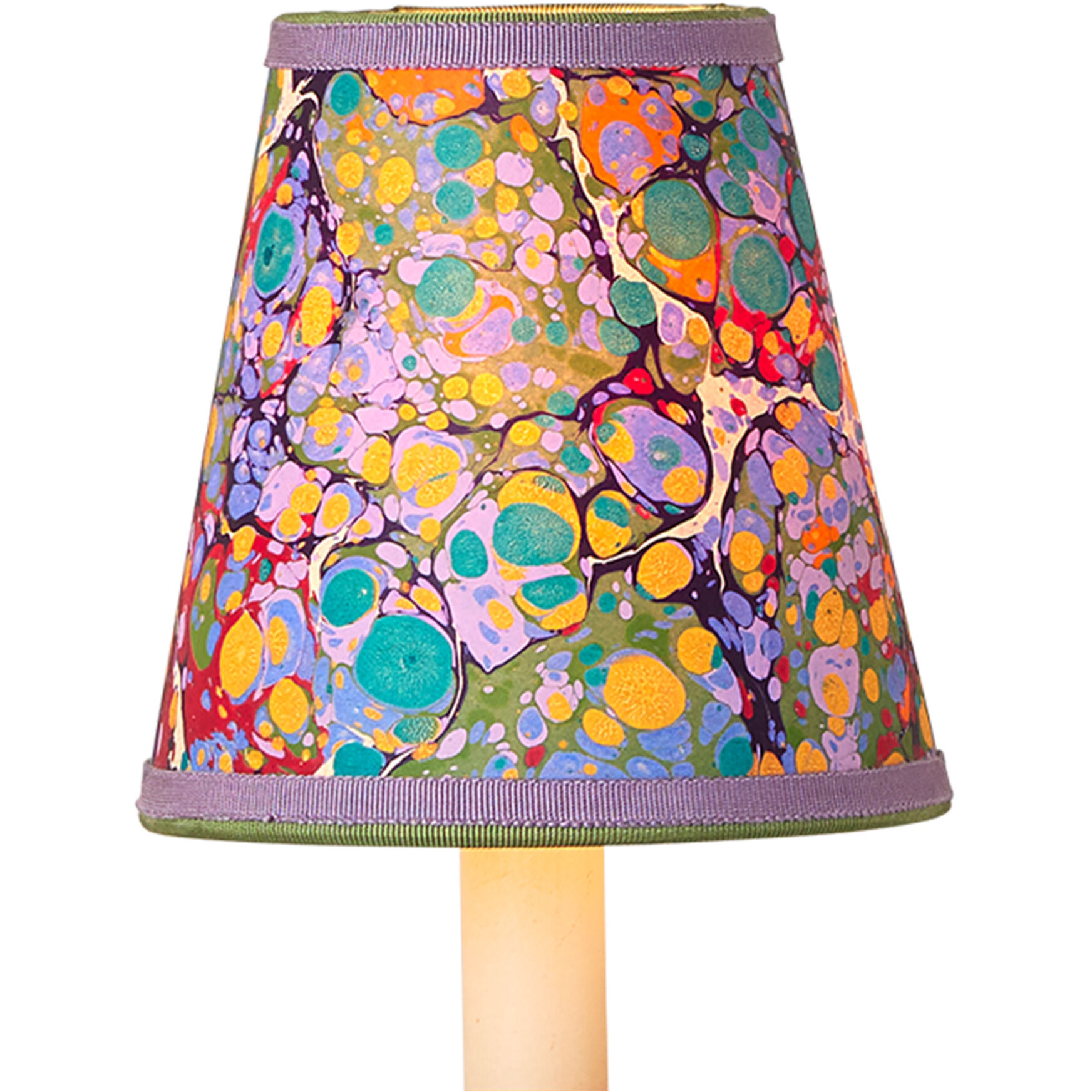 Marble Multicolor 5 inch Tapered Chandelier Shade