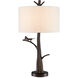 Grasshopper 31 inch 150 watt Bronze Table Lamp Portable Light