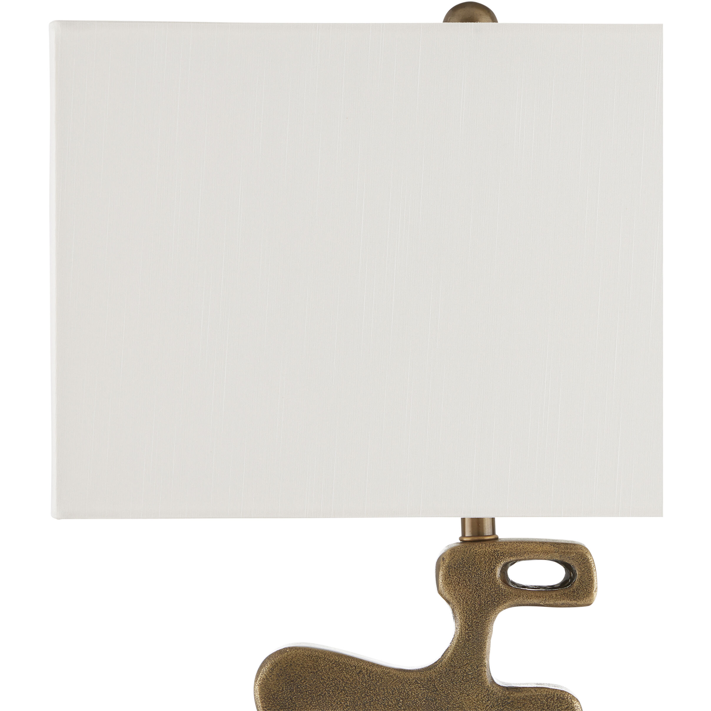 Mithra 29 inch 100 watt Antique Brass and Black Table Lamp Portable Light