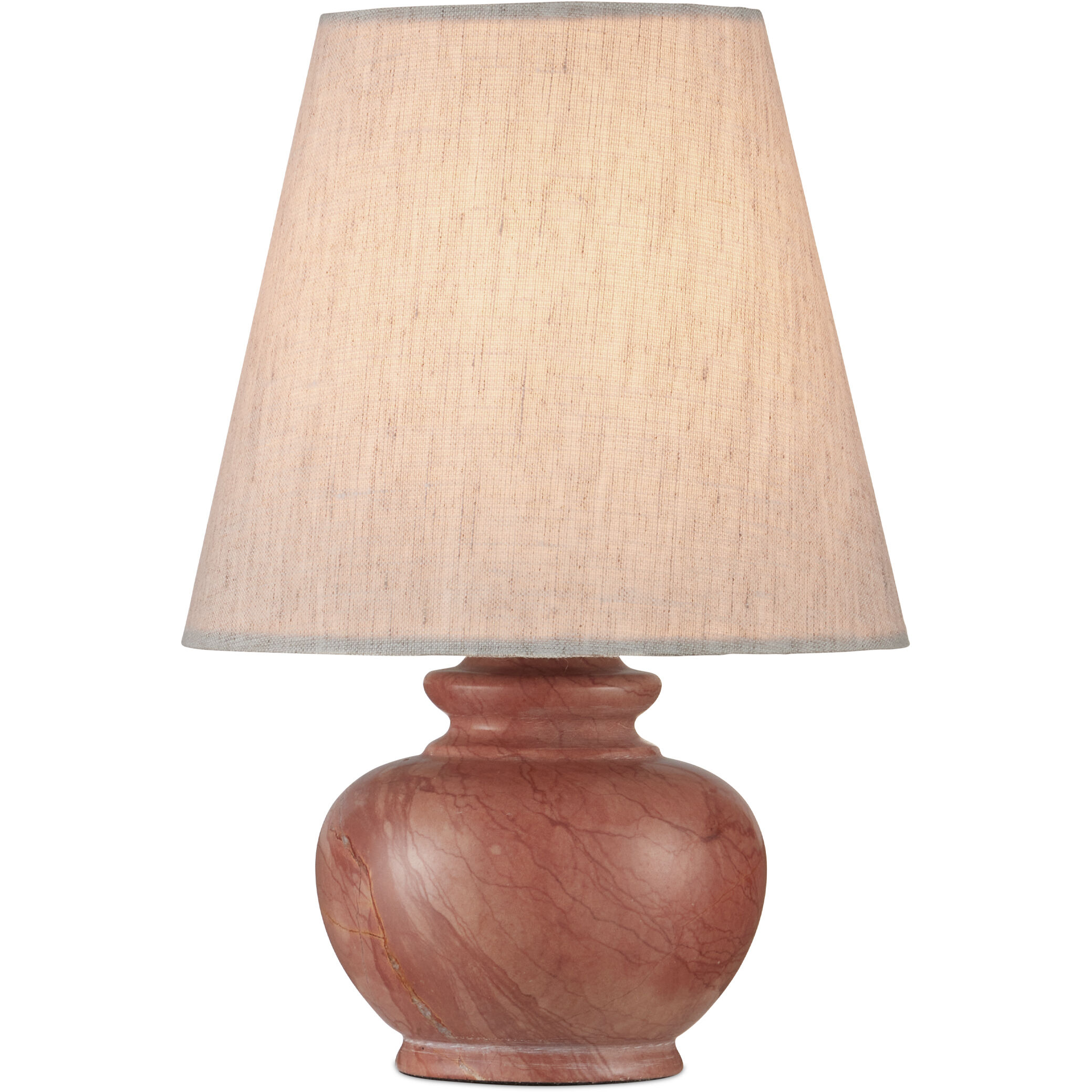 Piccolo 9 inch 25.00 watt Natural Rose Mini Table Lamp Portable Light