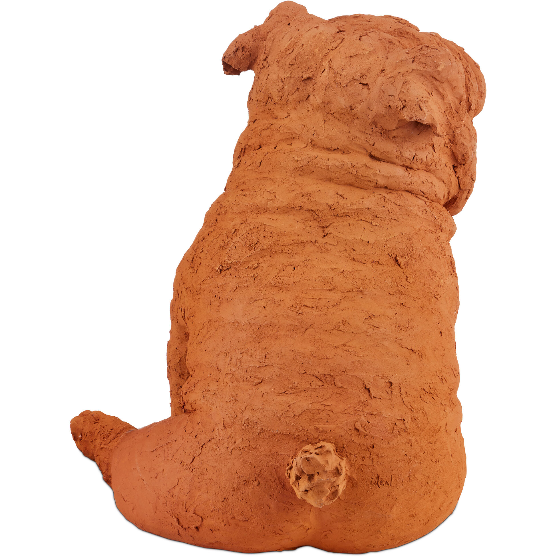 Leonard Churchill the Bulldog 23 X 16 inch Sculpture